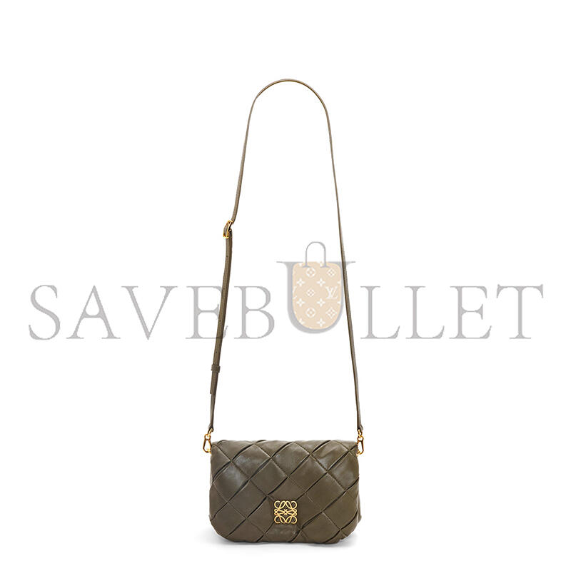 LOEWE MINI PUFFER GOYA BAG IN SHINY NAPPA LAMBSKIN (20*13*6cm)